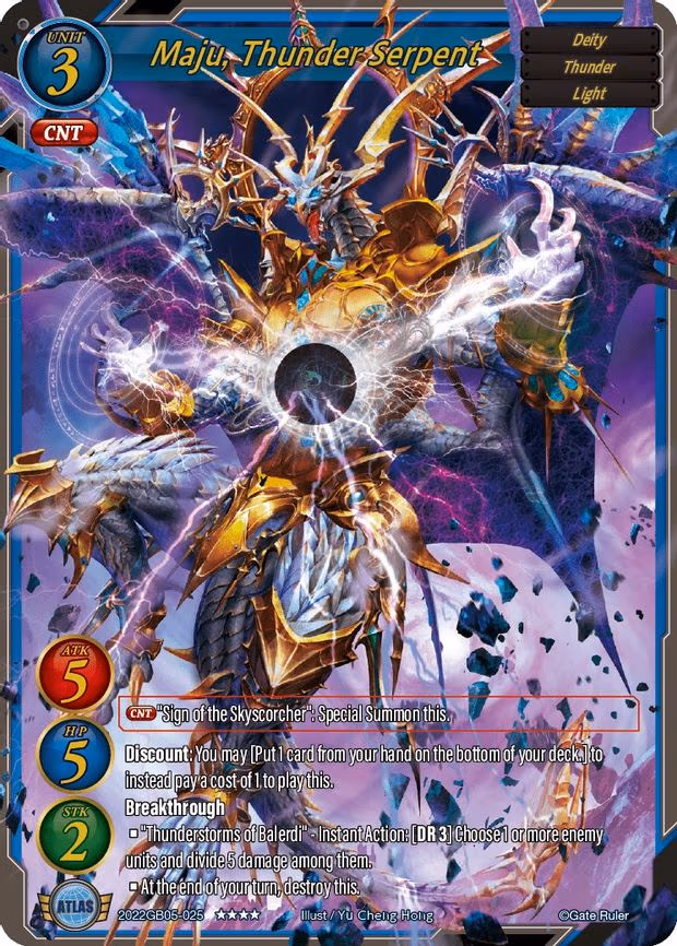 Maju, Thunder Serpent - 4-Star (2022GB05-025)