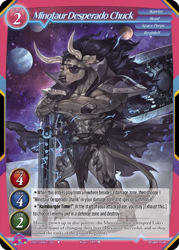 Minotaur Desperado Chuck - 1-Star (2021GB03-100)