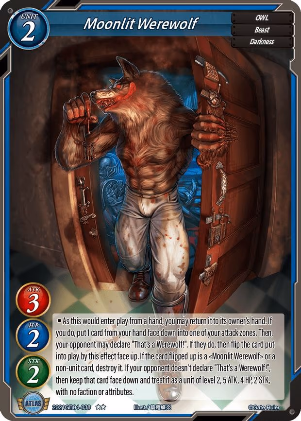 Moonlit Werewolf