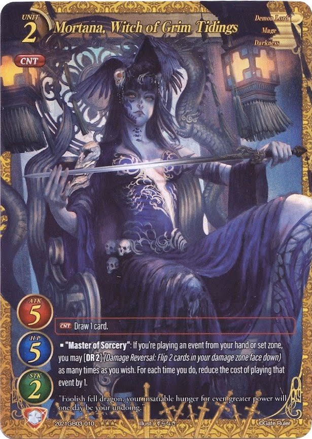 Mortana, Witch of Grim Tidings - 3-Star (2021GB03-010)