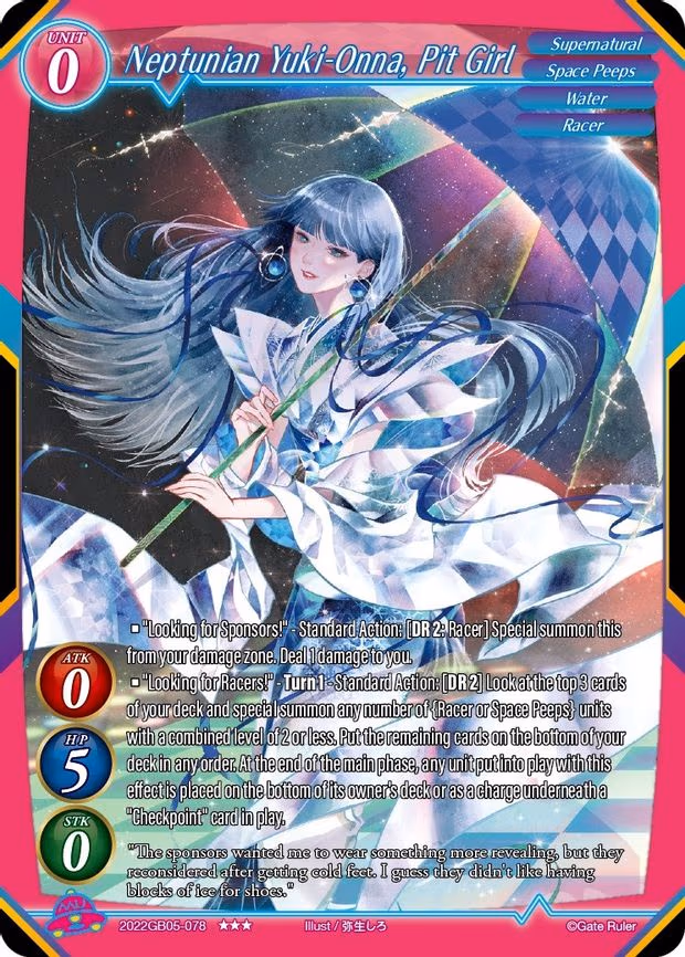 Neptunian Yuki-Onna, Pit Girl - 3-Star (2022GB05-078)