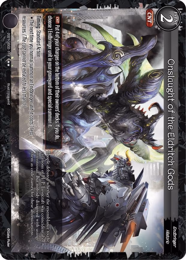 Onslaught of the Eldritch Gods - 2-Star (2021GB02-119)