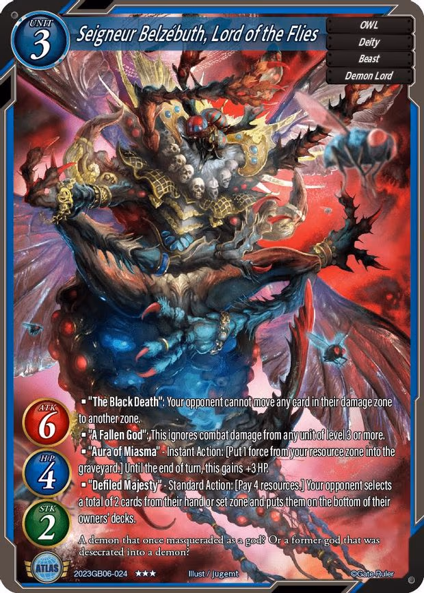 Seigneur Belzebuth, Lord of the Flies - 3-Star (2023GB06-024)