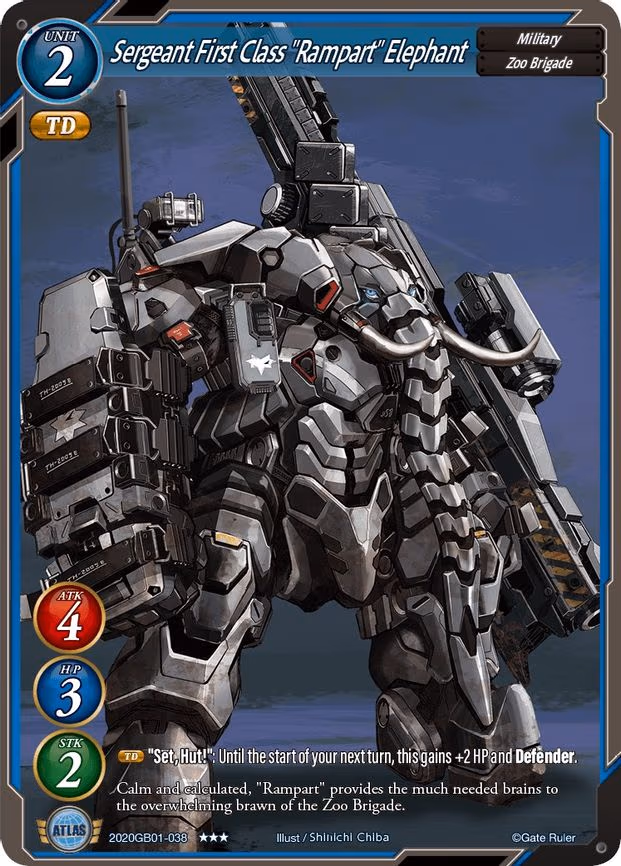 Sergeant First Class "Rampart" Elephant - 3-Star (2020GB01-038)