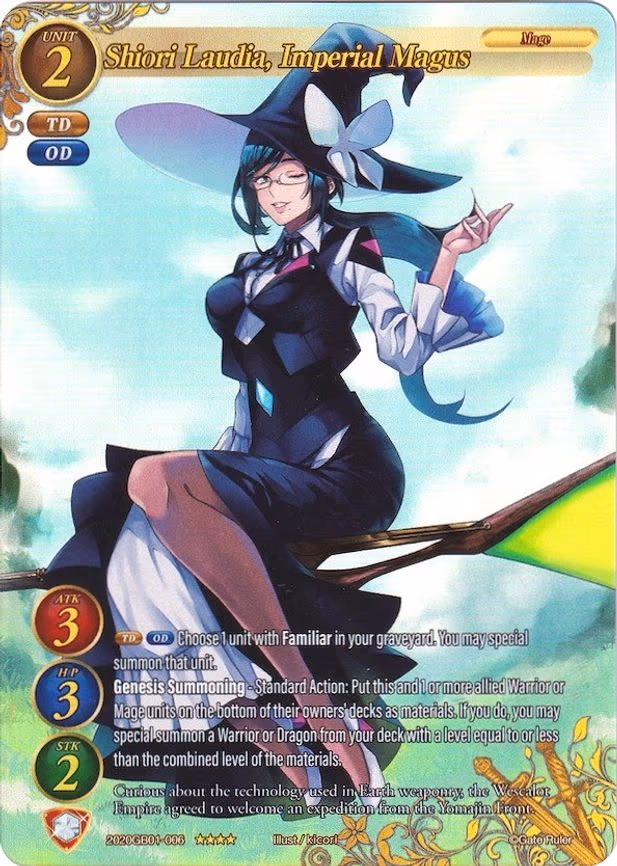 Shiori Laudia, Imperial Magus - 4-Star (2020GB01-006)
