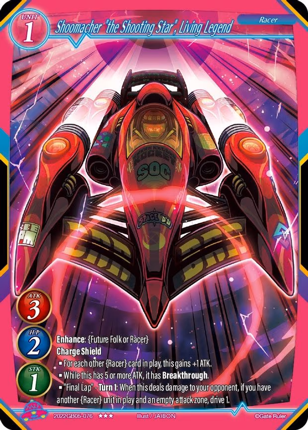 Shoomacher the Shooting Star, Living Legend - 3-Star (2022GB05-076)