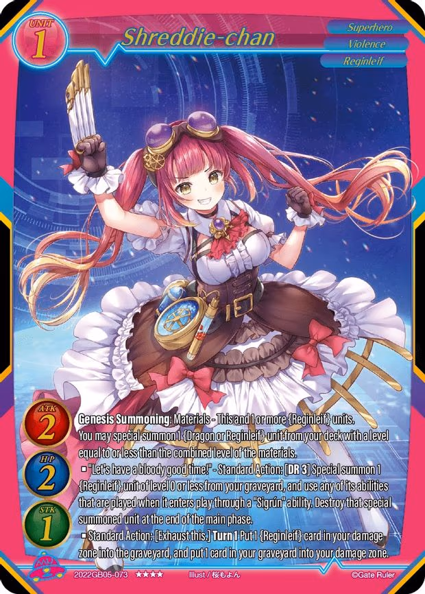 Shreddie-chan - 4-Star (2022GB05-073)