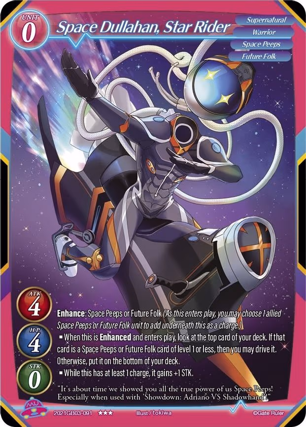 Space Dullahan, Star Rider - 3-Star (2021GB03-091)