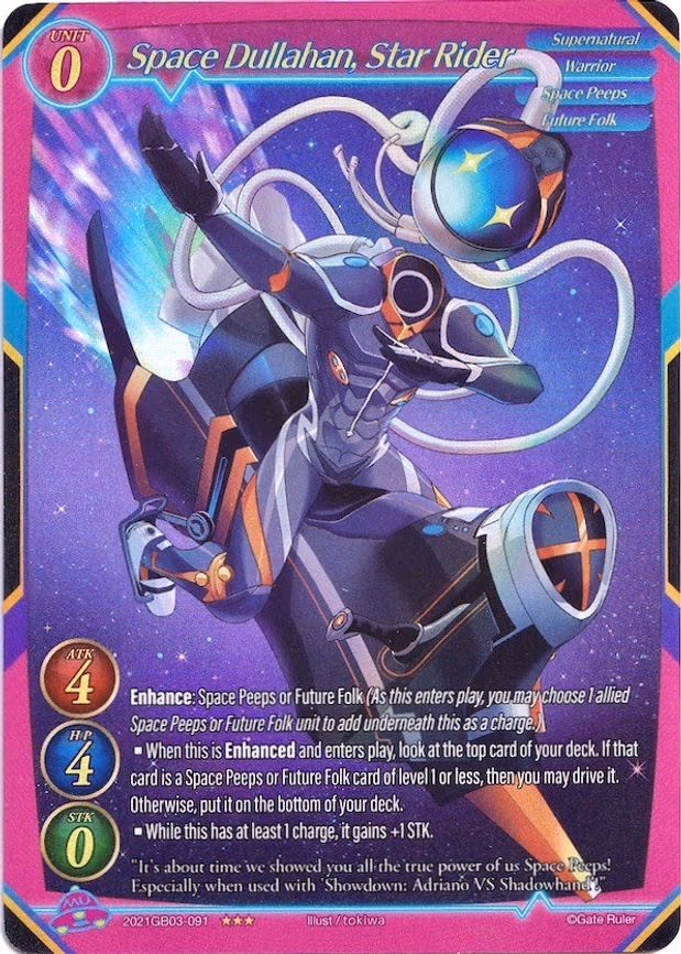 Space Dullahan, Star Rider - 3-Star (2021GB03-091)