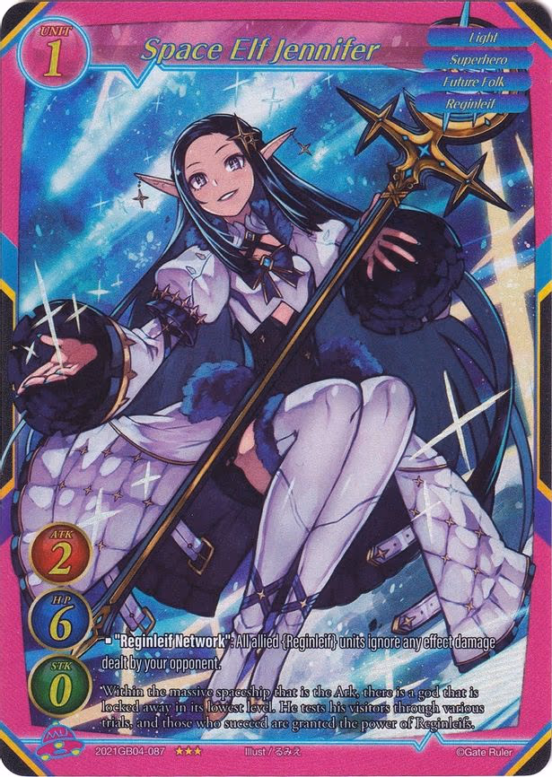 Space Elf Jennifer - 3-Star (2021GB04-087)
