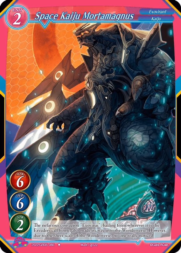 Space Kaiju Mortamagnus - 1-Star (2022GB05-085)