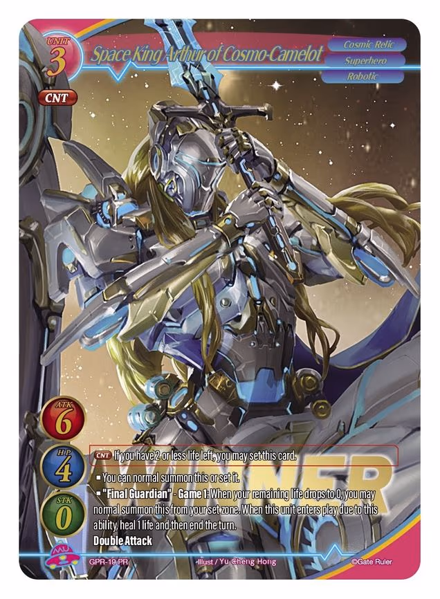 Space King Arthur of Cosmo-Camelot