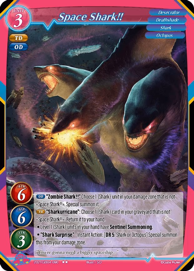 Space Shark!! - 2-Star (2021GB04-090)