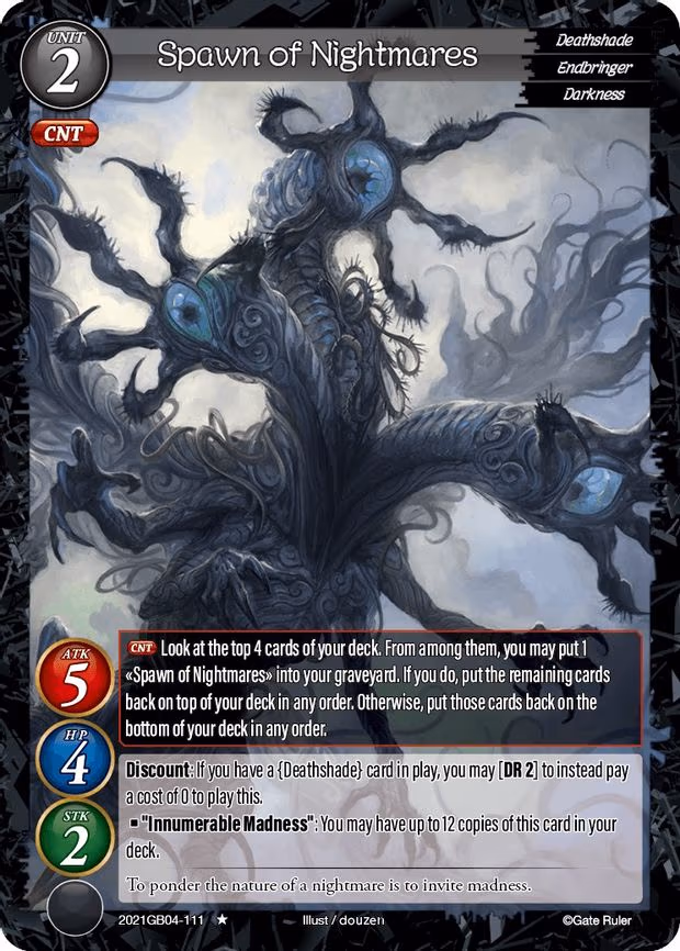 Spawn of Nightmares - 1-Star (2021GB04-111)