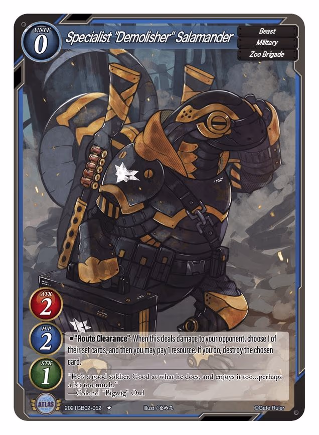 Specialist "Demolisher" Salamander - 1-Star (2021GB02-052)