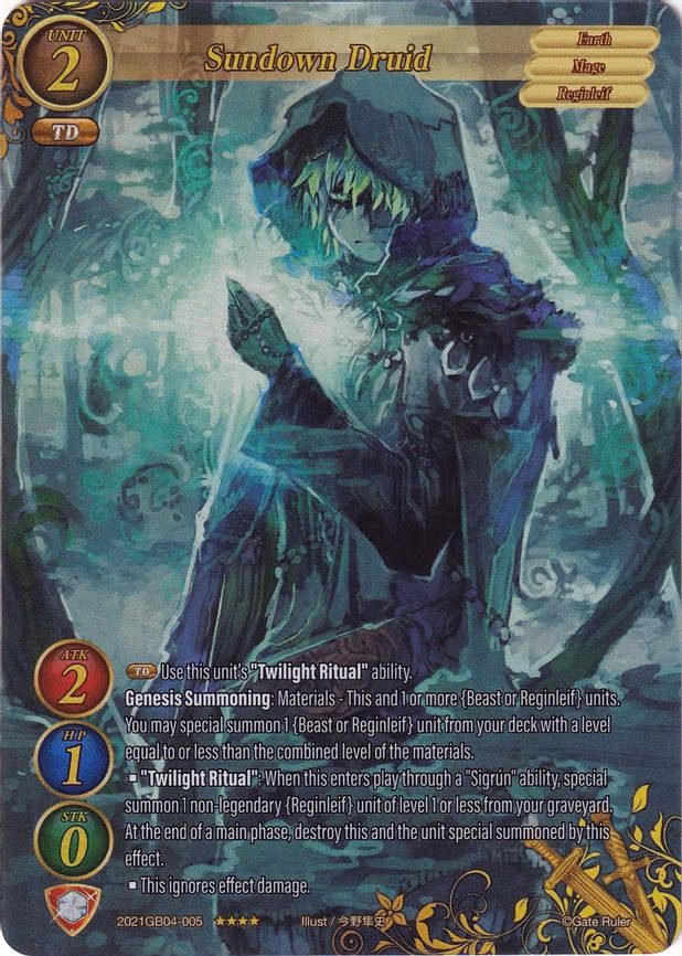 Sundown Druid - 1-Star (2021GB04-005)