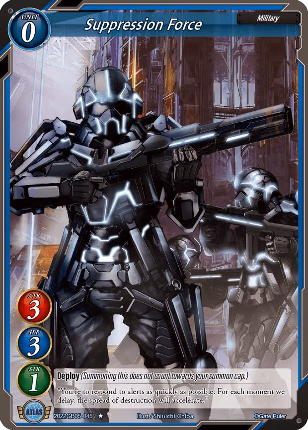 Suppression Force - 1-Star (2022GB05-045)