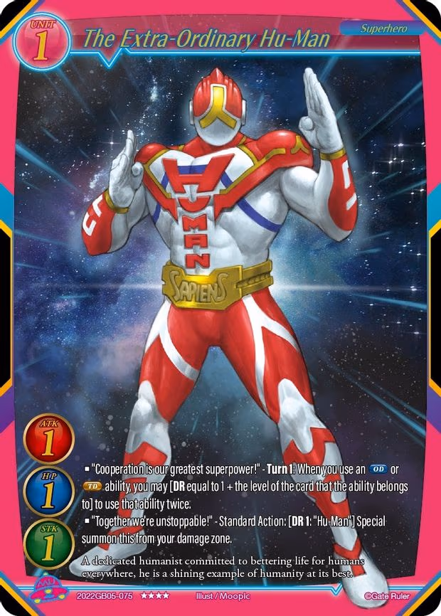 The Extra-Ordinary Hu-Man - 4-Star (2022GB05-075)