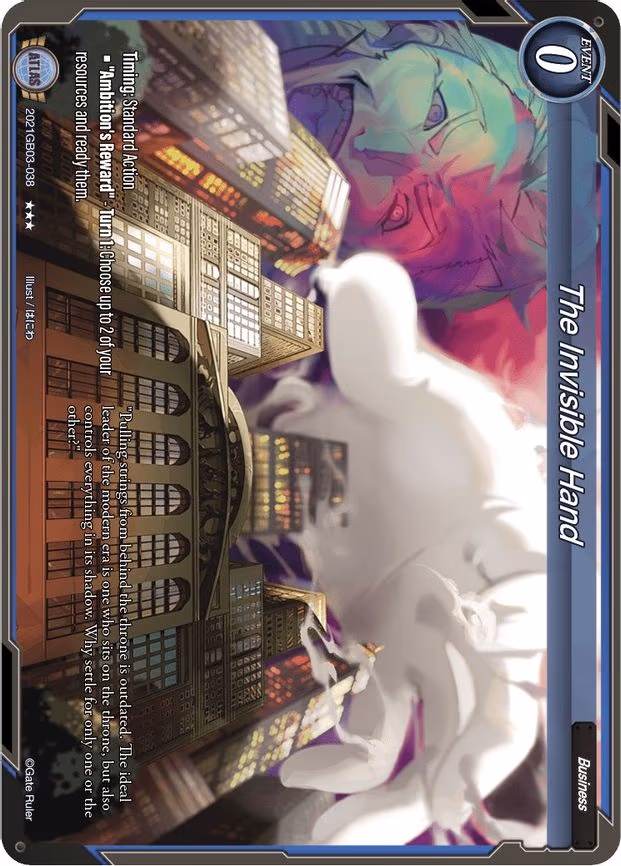 The Invisible Hand - 3-Star (2021GB03-038)
