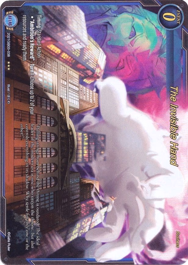 The Invisible Hand - 3-Star (2021GB03-038)