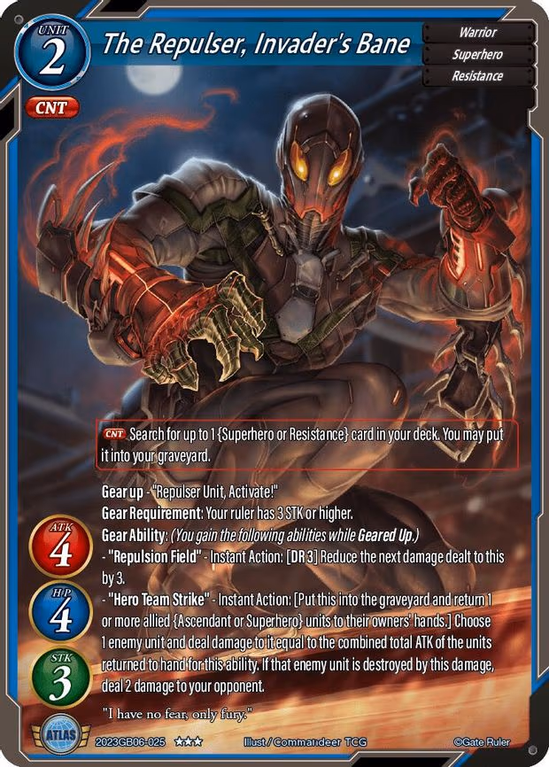 The Repulser, Invader's Bane - 3-Star (2023GB06-025)