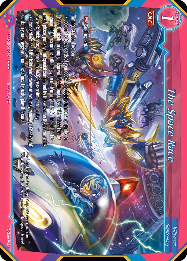 The Space Race - 3-Star (2022GB05-080)