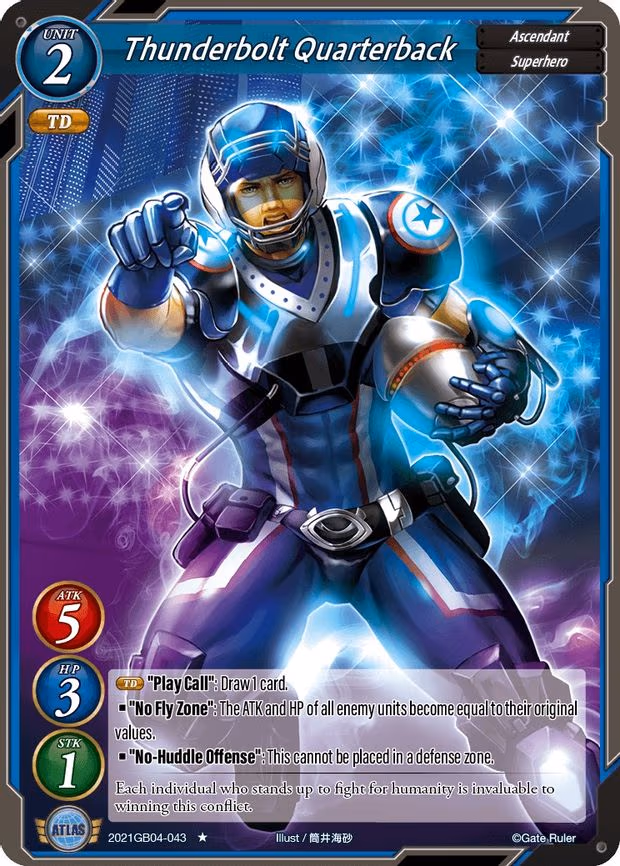 Thunderbolt Quarterback - 1-Star (2021GB04-043)