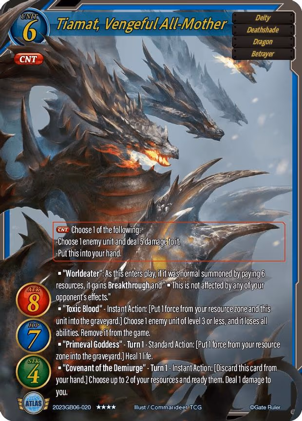Tiamat, Vengeful All-Mother - 4-Star (2023GB06-020)
