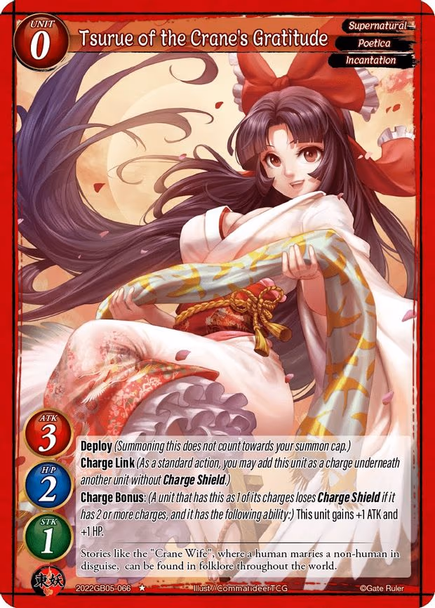 Tsurue of the Crane's Gratitude - 1-Star (2022GB05-066)