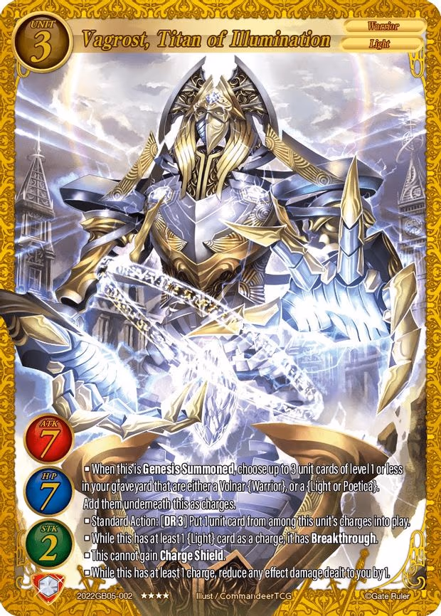 Vagrost, Titan of Illumination - 4-Star (2022GB05-002)