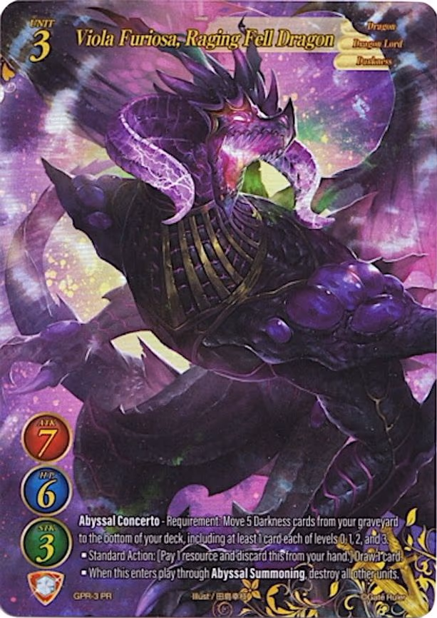 Viola Furiosa, Raging Fell Dragon