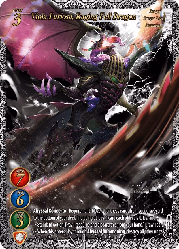Viola Furiosa, Raging Fell Dragon