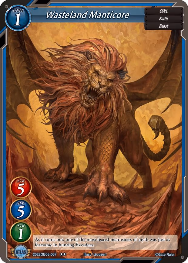 Wasteland Manticore - 2-Star (2022GB05-037)