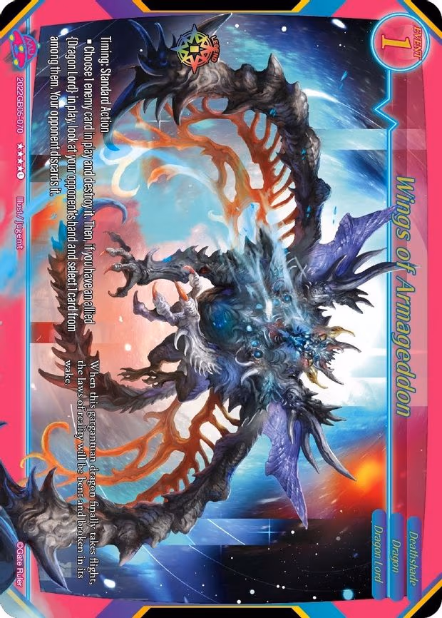 Wings of Armageddon - Legend Rare (2022BG05-070)