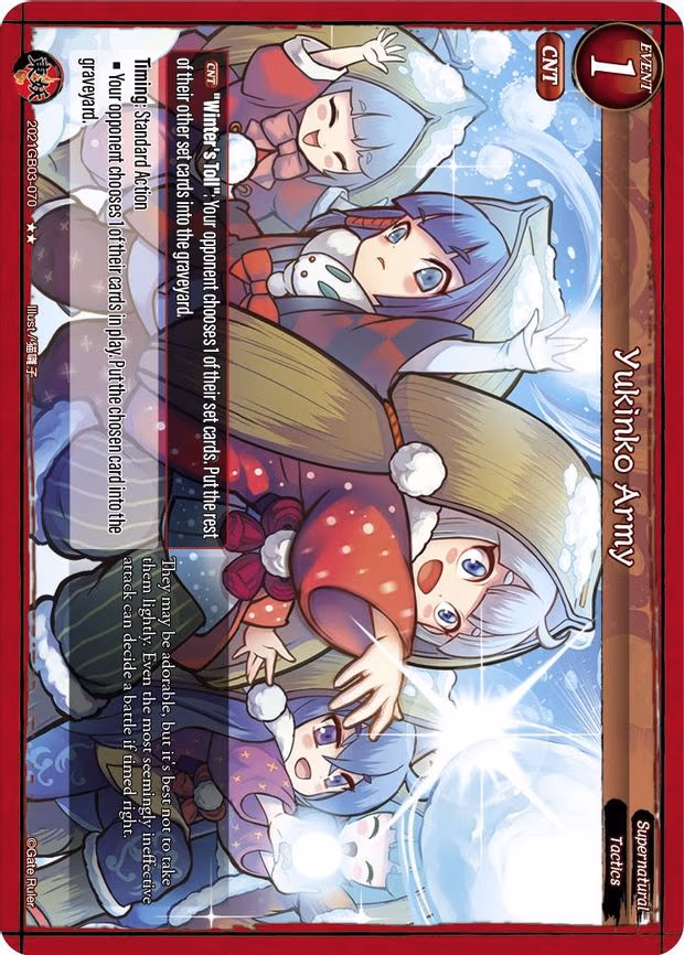 Yukinko Army - 2-Star (2021GB03-070)
