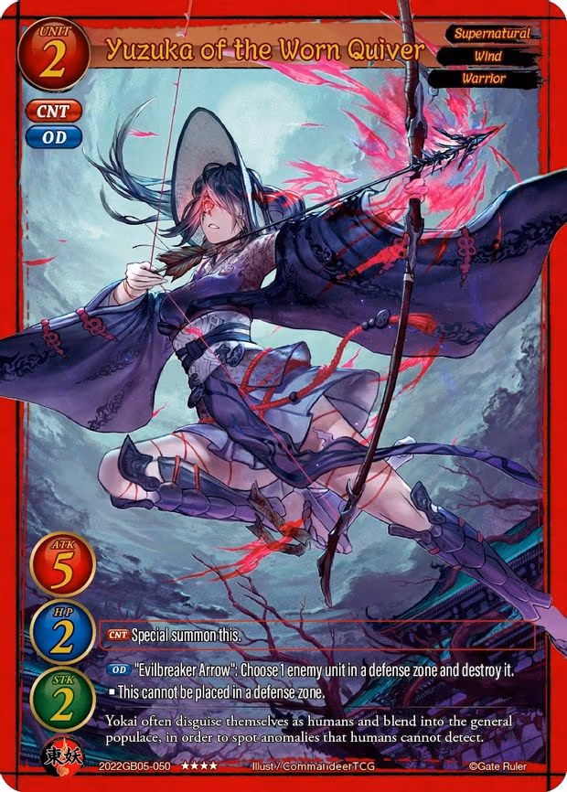 Yuzuka of the Worn Quiver - 4-Star (2022GB05-050)