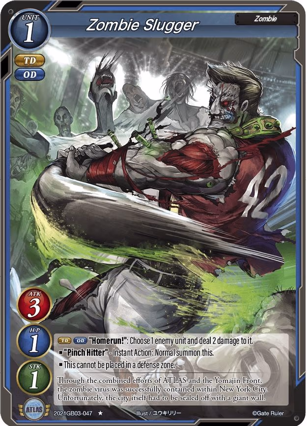 Zombie Slugger - 1-Star (2021GB03-047)