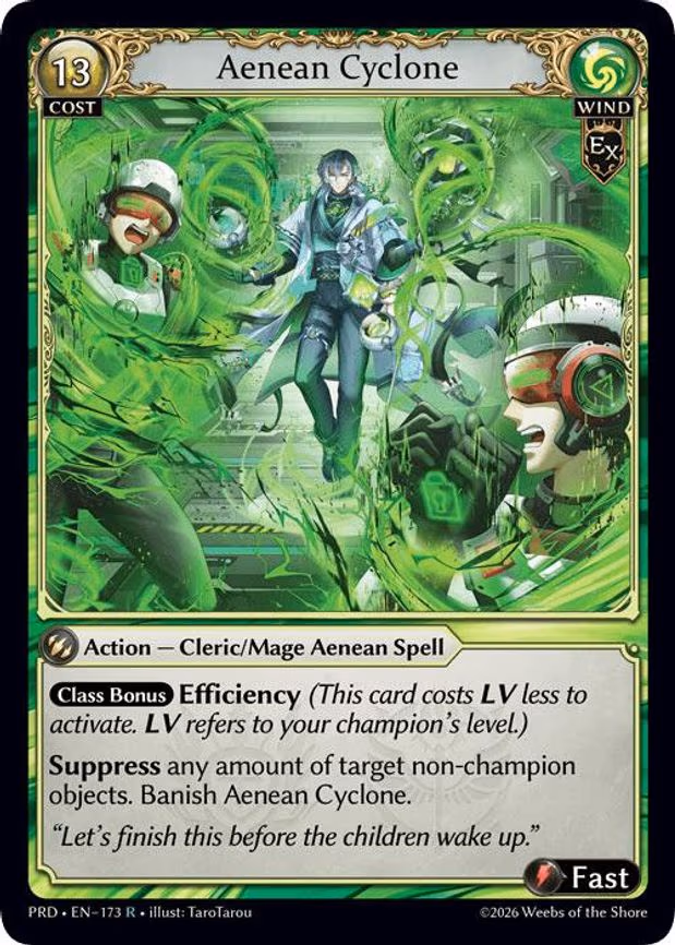 Aenean Cyclone - Rare (173)