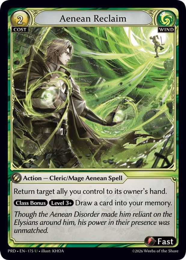 Aenean Reclaim - Uncommon (175)
