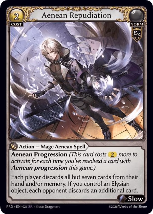 Aenean Repudiation - Super Rare (026)