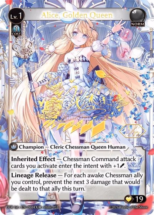 Alice, Golden Queen