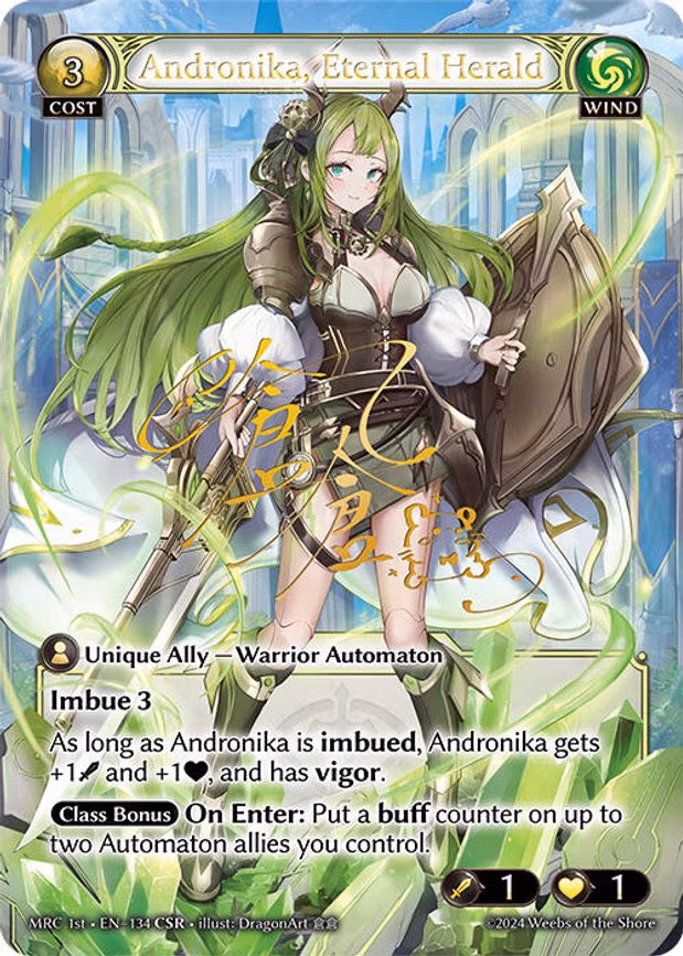 Andronika, Eternal Herald