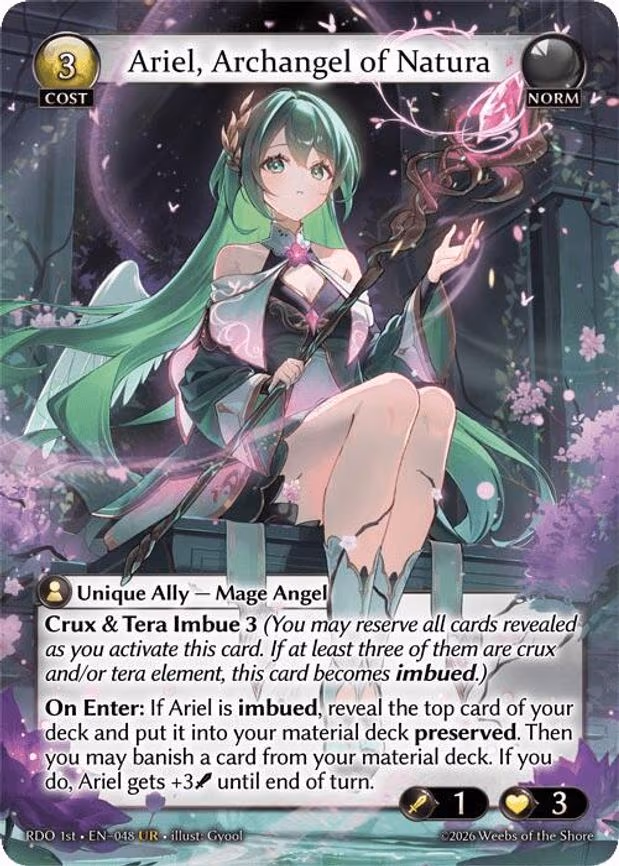 Ariel, Archangel of Natura