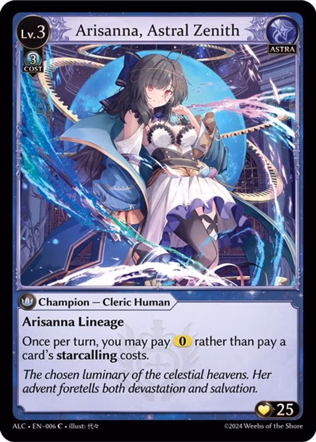 Arisanna, Astral Zenith