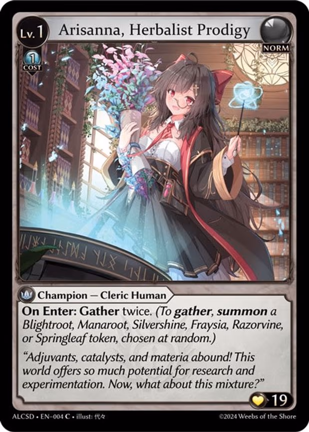 Arisanna, Herbalist Prodigy