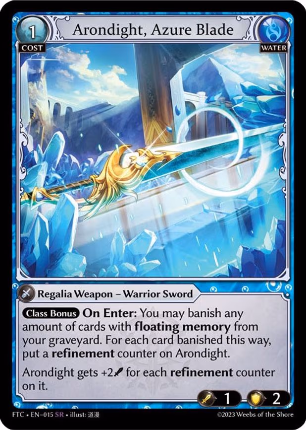 Arondight, Azure Blade
