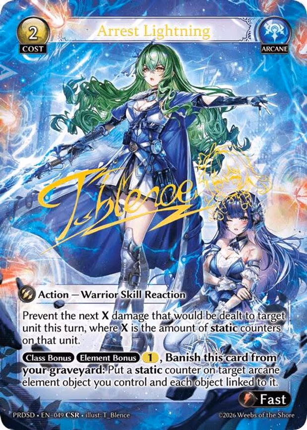 Arrest Lightning - Collector Super Rare (049)