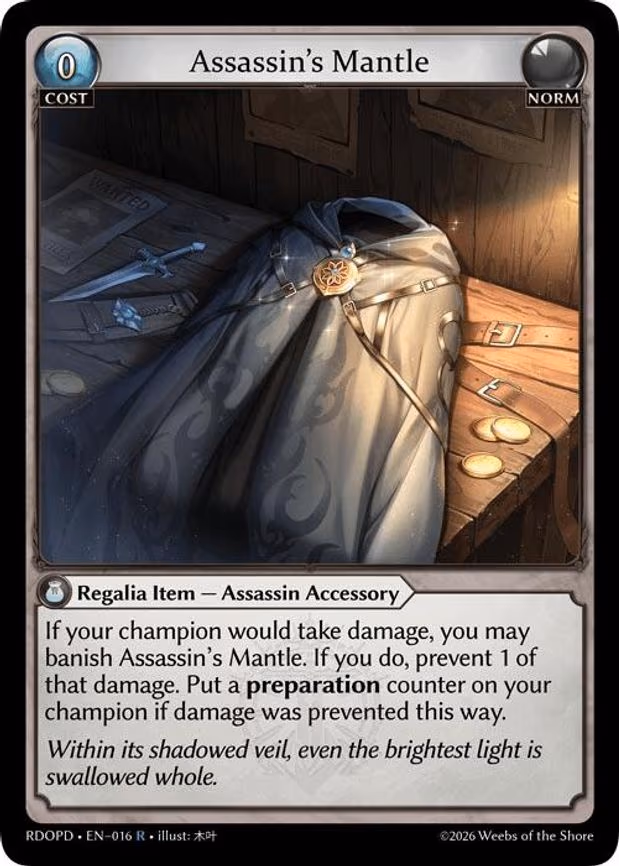 Assassin's Mantle