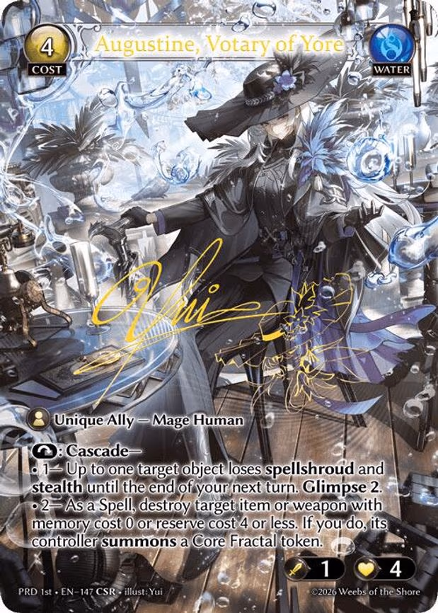Augustine, Votary of Yore - Collector Super Rare (147)