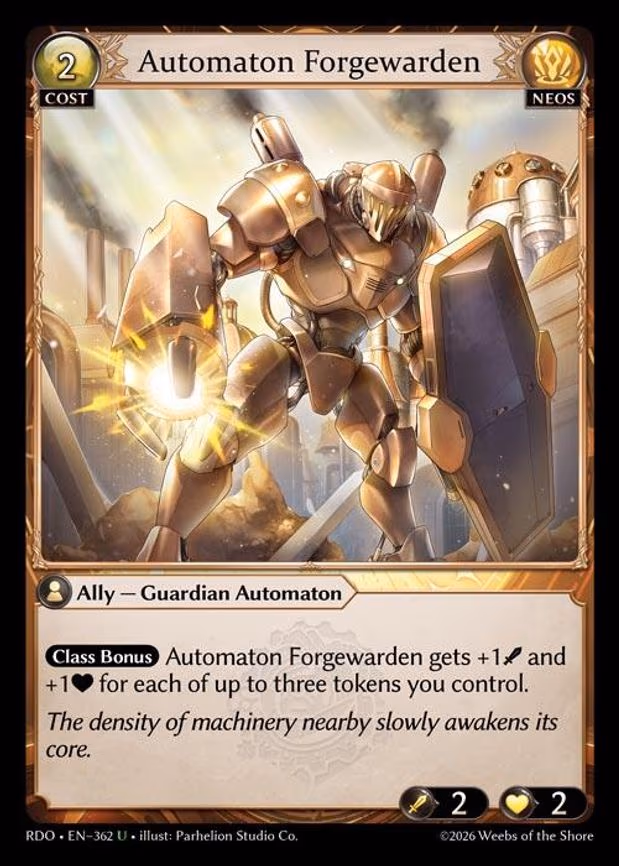 Automaton Forgewarden - Uncommon (362)